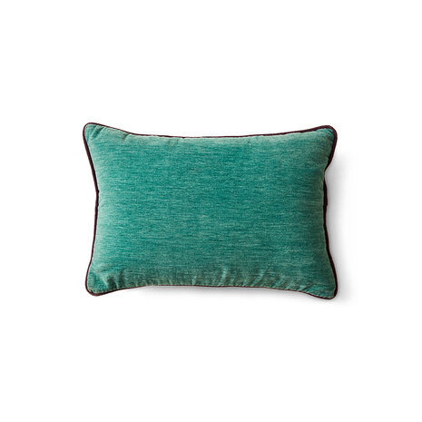 HKLIVING Velvet Cushion Deep Sea 50x35cm