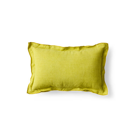 HKLIVING Linen Cushion Lemongrass 50x30cm