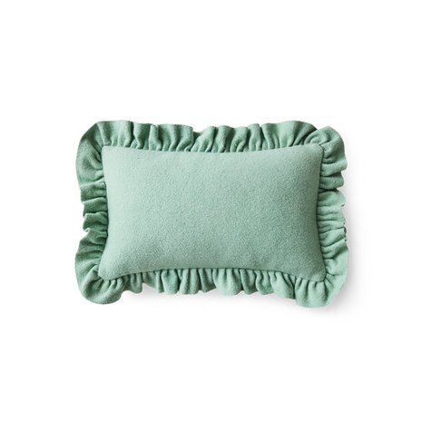HKLIVING Felt Cushion Mint 60x40cm