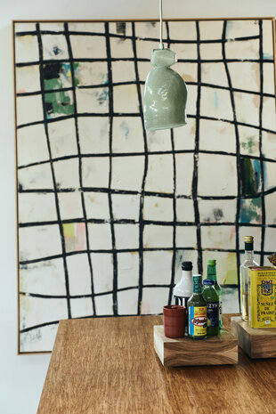 HKLIVING Gemstone Lamp Tourmaline