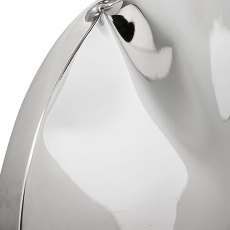 HKLIVING Dent Wall Sculpture Chrome