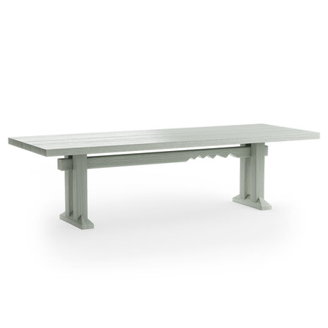 HKLIVING Forma Dining Table Smoke 280cm