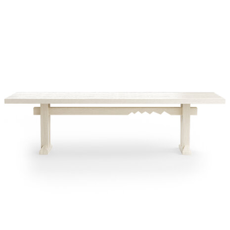 HKLIVING Forma Dining Table Pearl 280cm