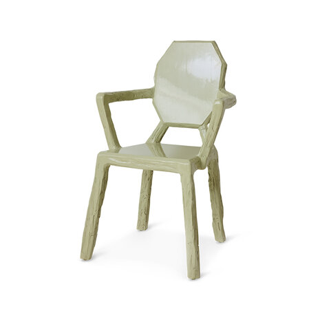 HKLIVING Medallion Chair Seafoam Green