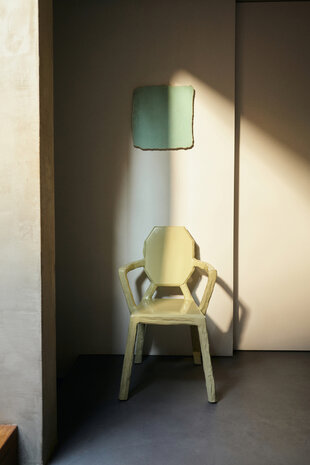 HKLIVING Medallion Chair Seafoam Green