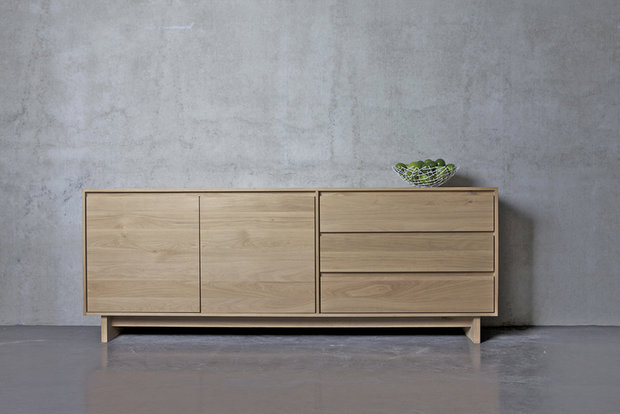 Ethnicraft Oak Wave Sideboard 