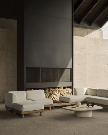 Ethnicraft Monocle Outdoor Modulaire Sofa Set Right C