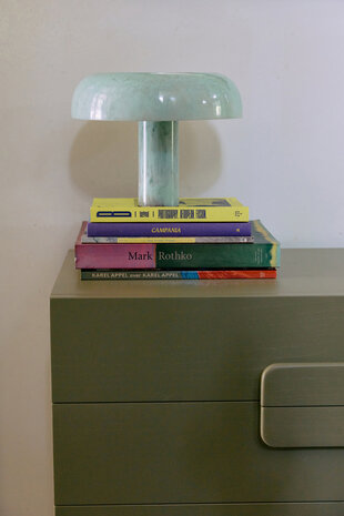 HKLIVING Mushroom lamp small mint