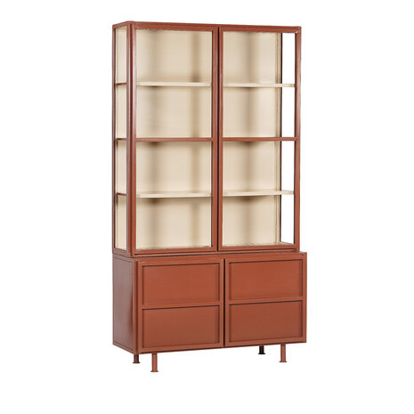 New Routz vitrinekast Langley Terra/Sand