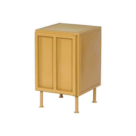 New Routz Whitby nachtkastje Mosterd rechts draaiend