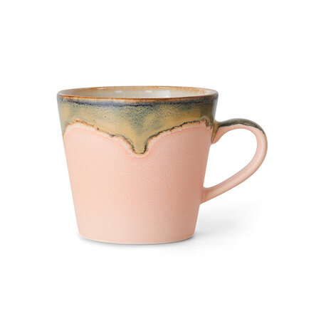 HKLIVING 70's ceramics Cappuccino Mug Blossom