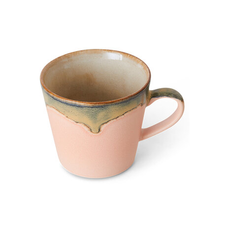 HKLIVING 70's ceramics Cappuccino Mug Blossom