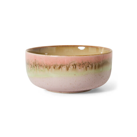 HKLIVING 70s Ceramics Dessert Bowl Glaze