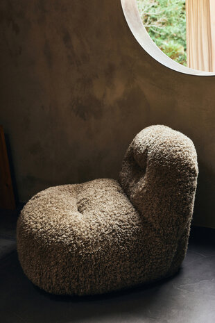 HKLIVING Meloa fauteuil Poodle
