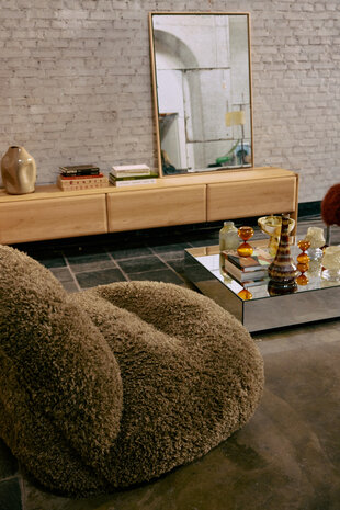 HKLIVING Meloa fauteuil Poodle