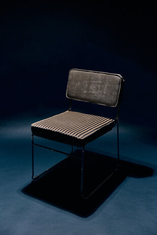 HKLIVING Endless Dining Chair Stripe, Monochrome