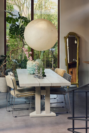 HKLIVING Endless Dining Chair Stripe, sunflower