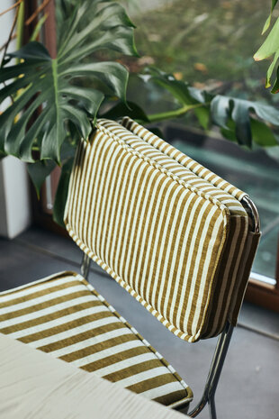 HKLIVING Endless Dining Chair Stripe, sunflower