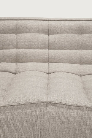 Ethnicraft N701 3 Zits Bank Beige