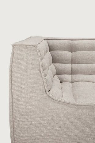 Ethnicraft N701 3 Zits Bank Beige