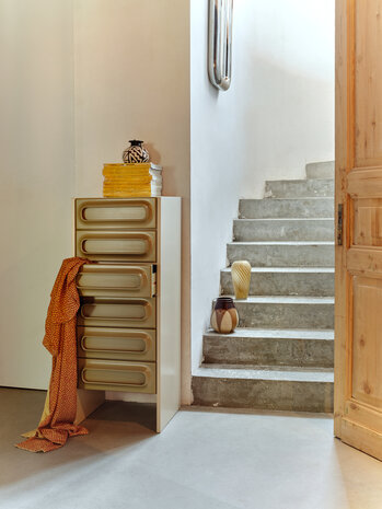 HKLIVING Space Drawer Cabinet Cream/Green