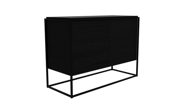 Ethnicraft Monolit sideboard black