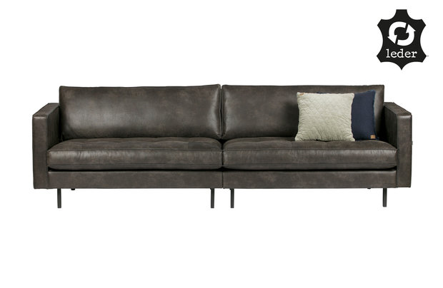 WOOOD Premium Rodeo classic 3 zits Bank Zwart 