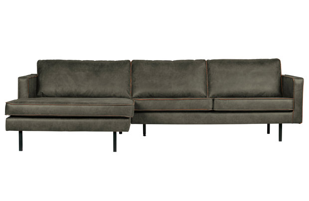 WOOOD Premium Rodeo chaise longue bank links army green