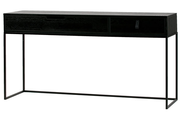WOOOD Premium Silas sidetable black night geborsteld