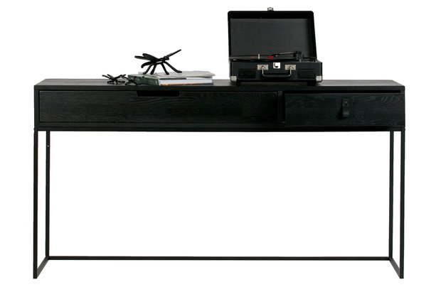 WOOOD Premium Silas sidetable black night geborsteld