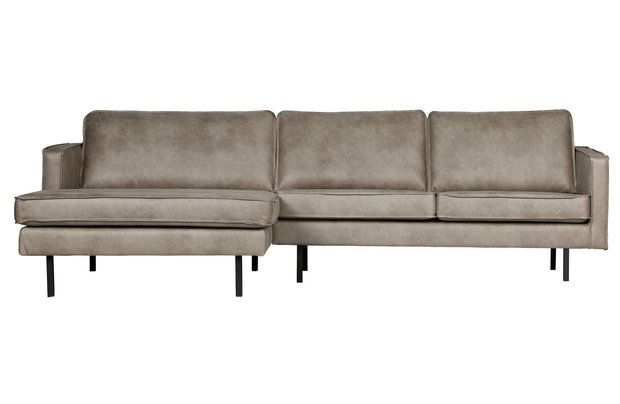 BePureHome Rodeo chaise Lounge Links elephant skin