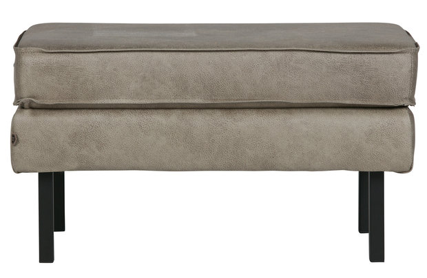 WOOOD Premium Rodeo hocker op poten elephant skin