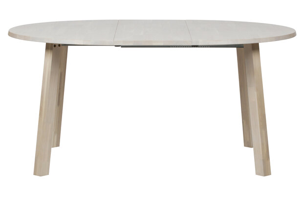 Woood exclusive Lange jan uitschuifbare eettafel rond eiken sydney