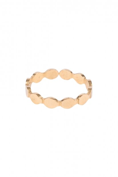 Zusss ring schulprandje goud een maat