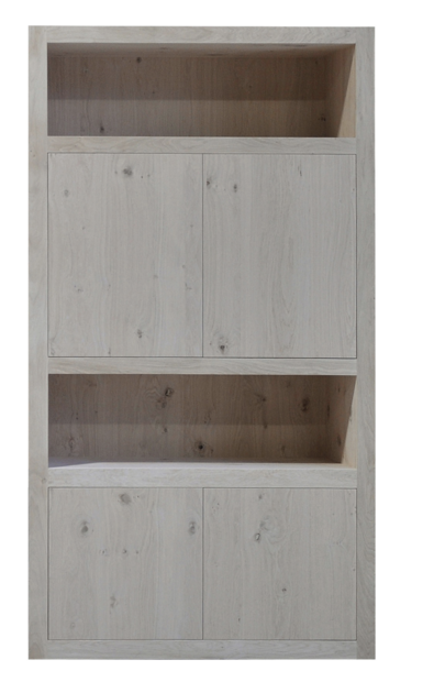 helder wandkast eiken koppelbaar maatwerk vermeer