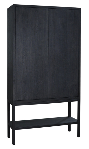 Vermeer Stoer Bergkast Eiken Rustiek 2 Deurs