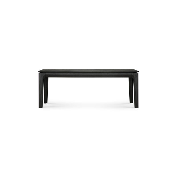 Ethnicraft bank zwart eiken 126cm