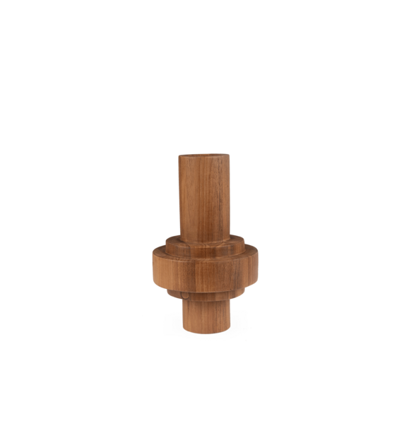 dbodhi cylinder vaas teakhout