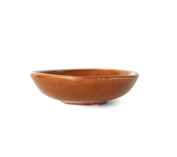 HKLIVING Chef ceramics: schaaltje, gebrand oranje 