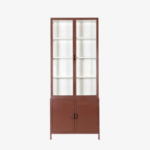 New Routz Detroit 4 deurs vitrinekast small- Terra