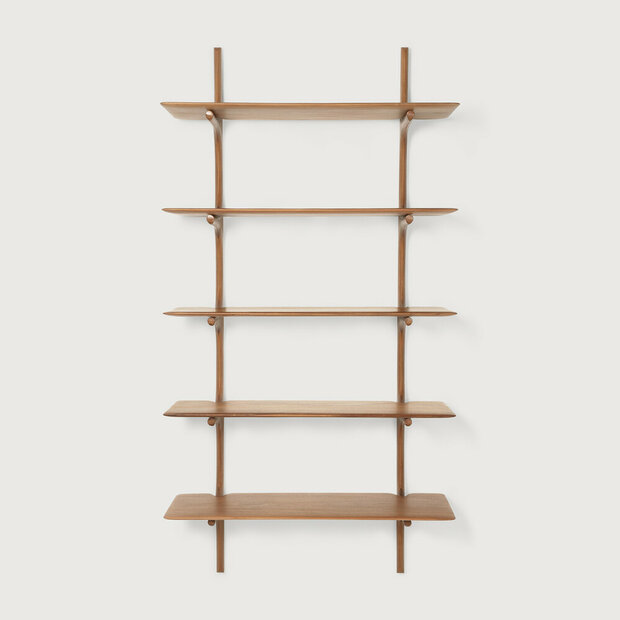Ethnicraft PI Wandplank 5 Planken Mahonie