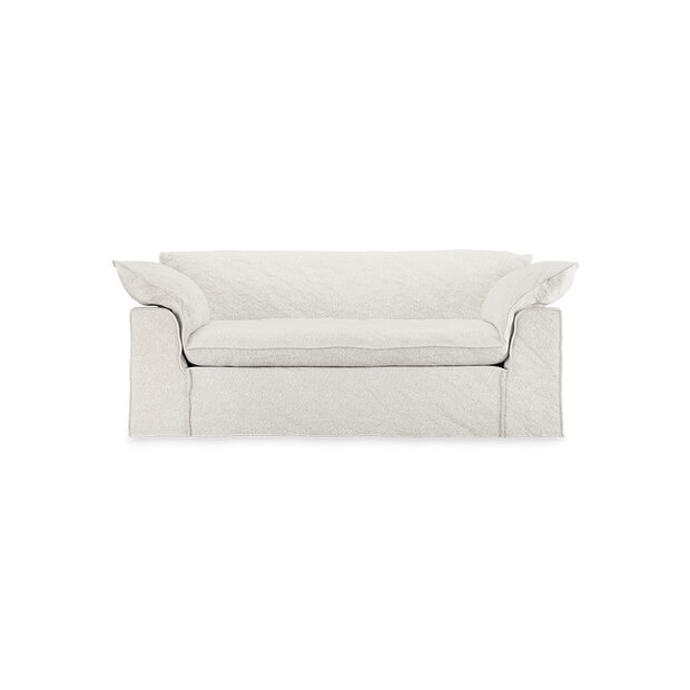 HKLIVING Nomad Couch Boucle Cream 204cm