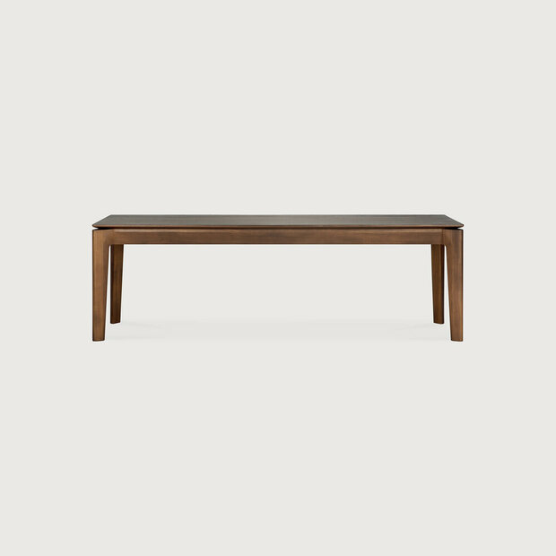Ethnicraft Bok Bench Varnished Teak Brown 146cm