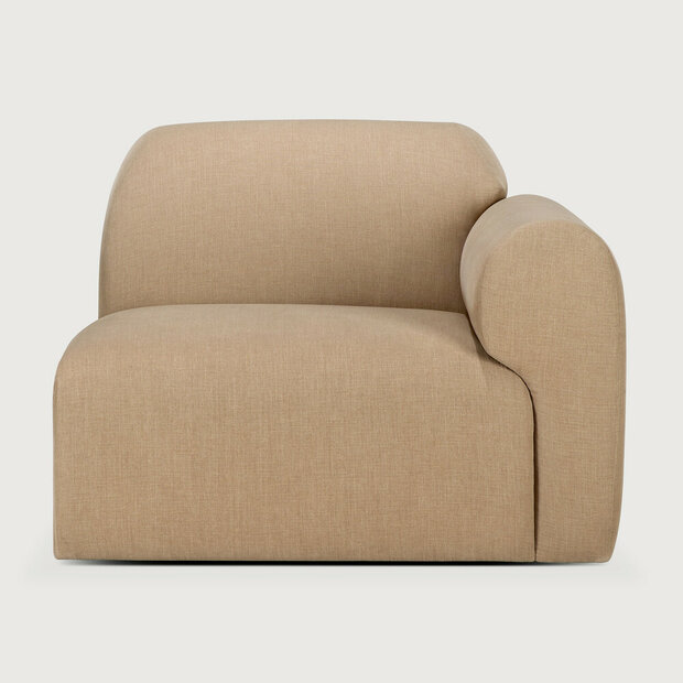 Ethnicraft Bulky modulaire sofa End Seater With L Arm 