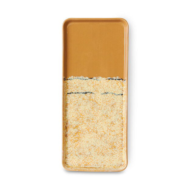 HKLIVING 70s ceramics: cake tray sunbeam