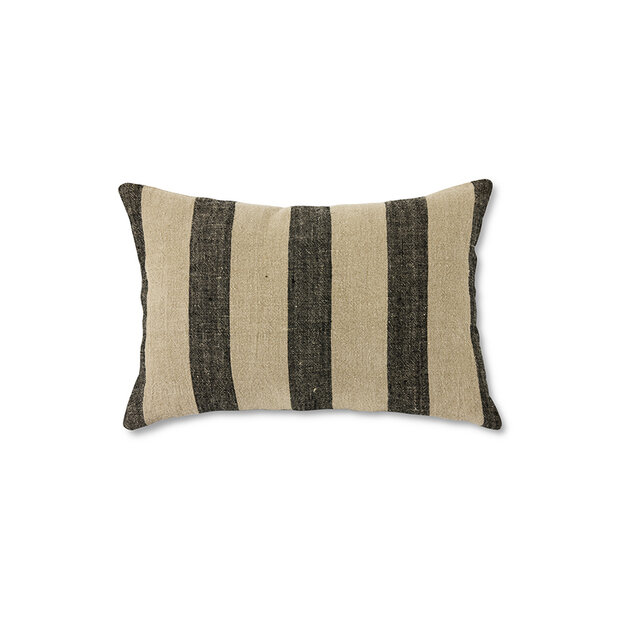 HKLIVING Bayside linen cushion 60x40 cm 