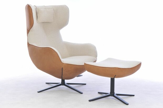 HE-Design Mareina draai fauteuil