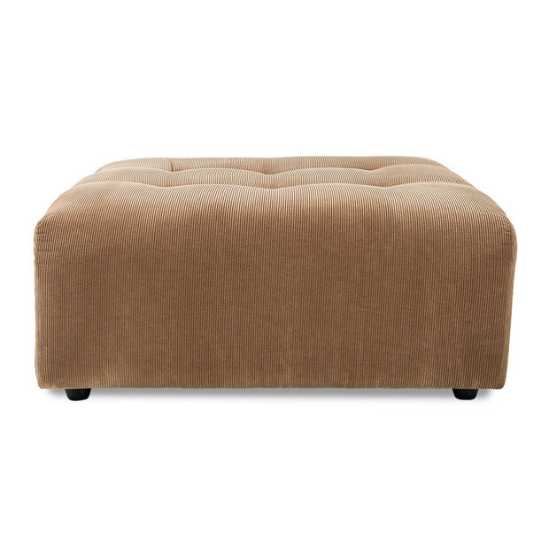 HKliving vint couch element hocker corduroy rib brown