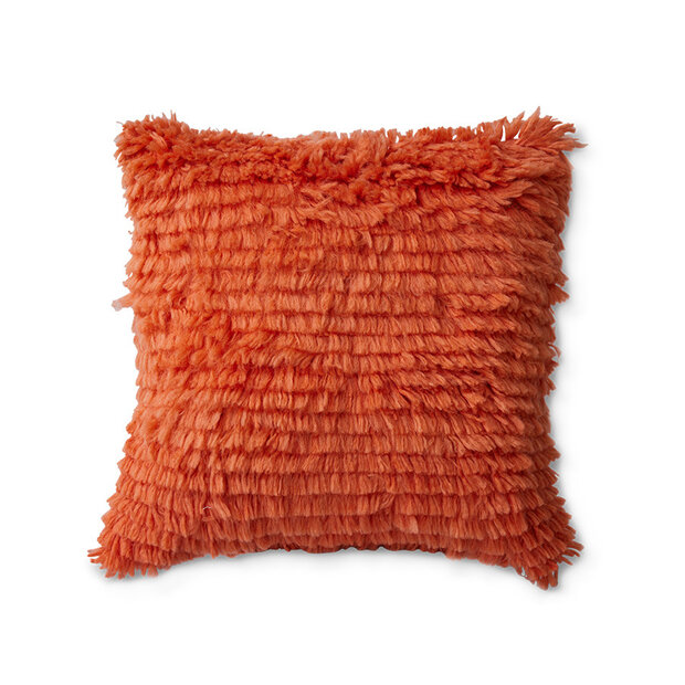 HKLIVING Fluffy cushion sienna 50x50 cm 