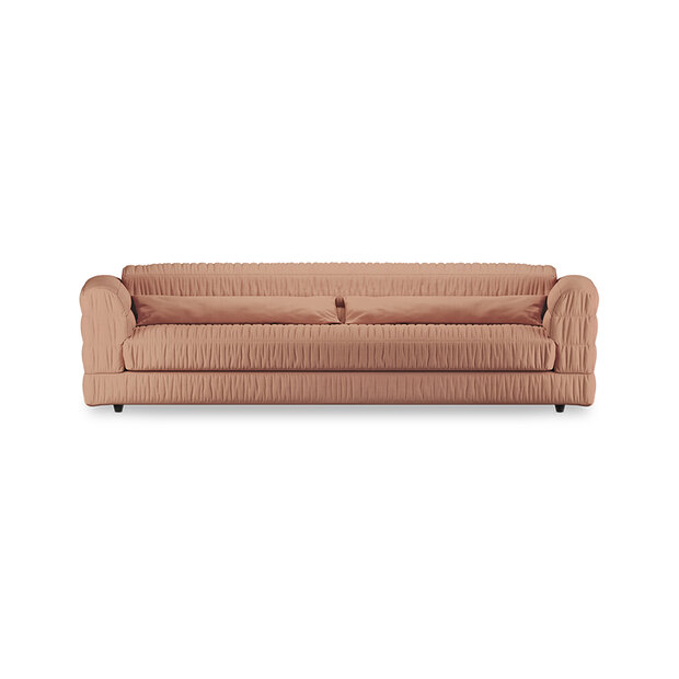 HKLIVING Club Couch Linen Dusty Rose